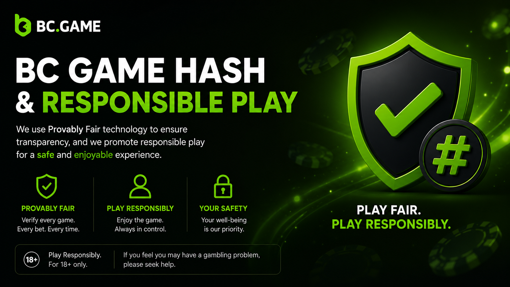 BC Game Hash and Responsible Play
